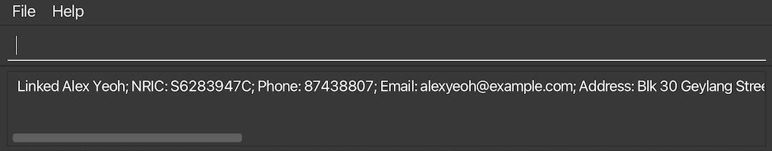 Link command success